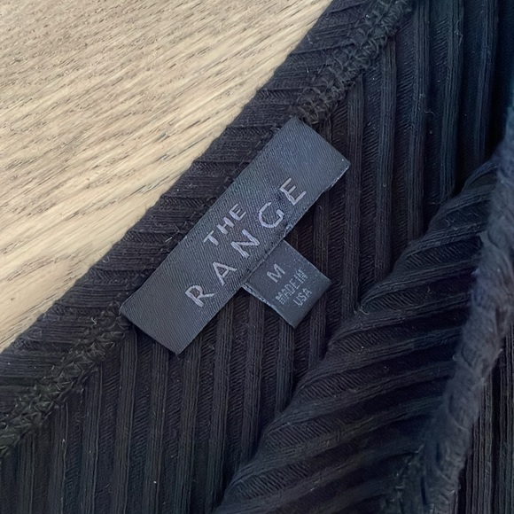 The Range | Primary Rib Puff Shoulder Top - Picture 4 of 6